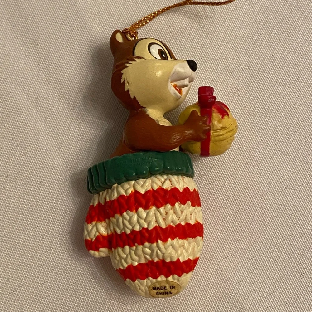 Vintage Walt Disney Christmas Ornament - Chip - in original box